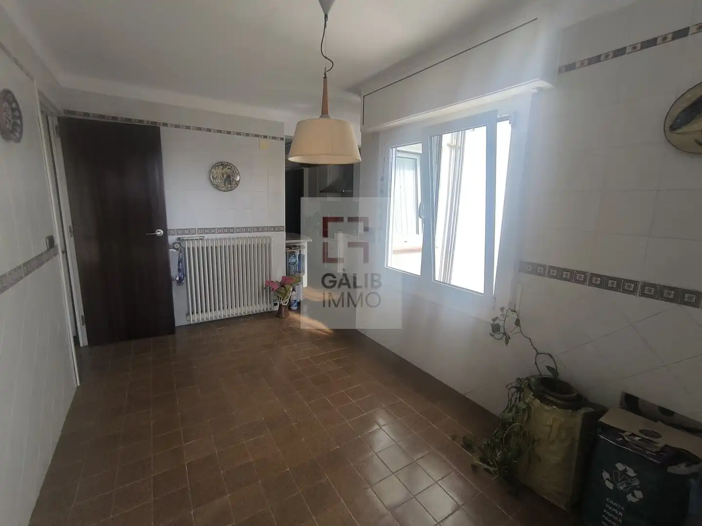 Sala de estar de Ático en venta en Figueres con Aire acondicionado, Calefacción y Terraza