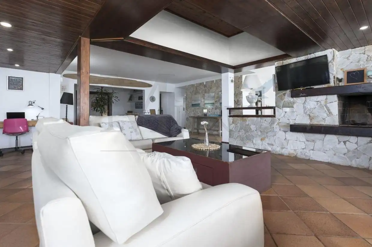 Living room of Houses for sale in La Oliva  with Heating, Private garden and Terrace