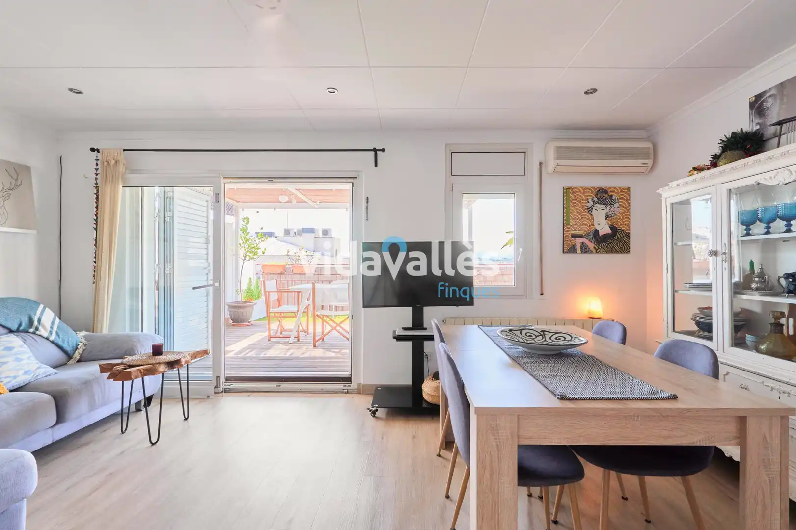 Balcony of Attic for sale in Granollers  with Air Conditioner, Heating and Parquet flooring