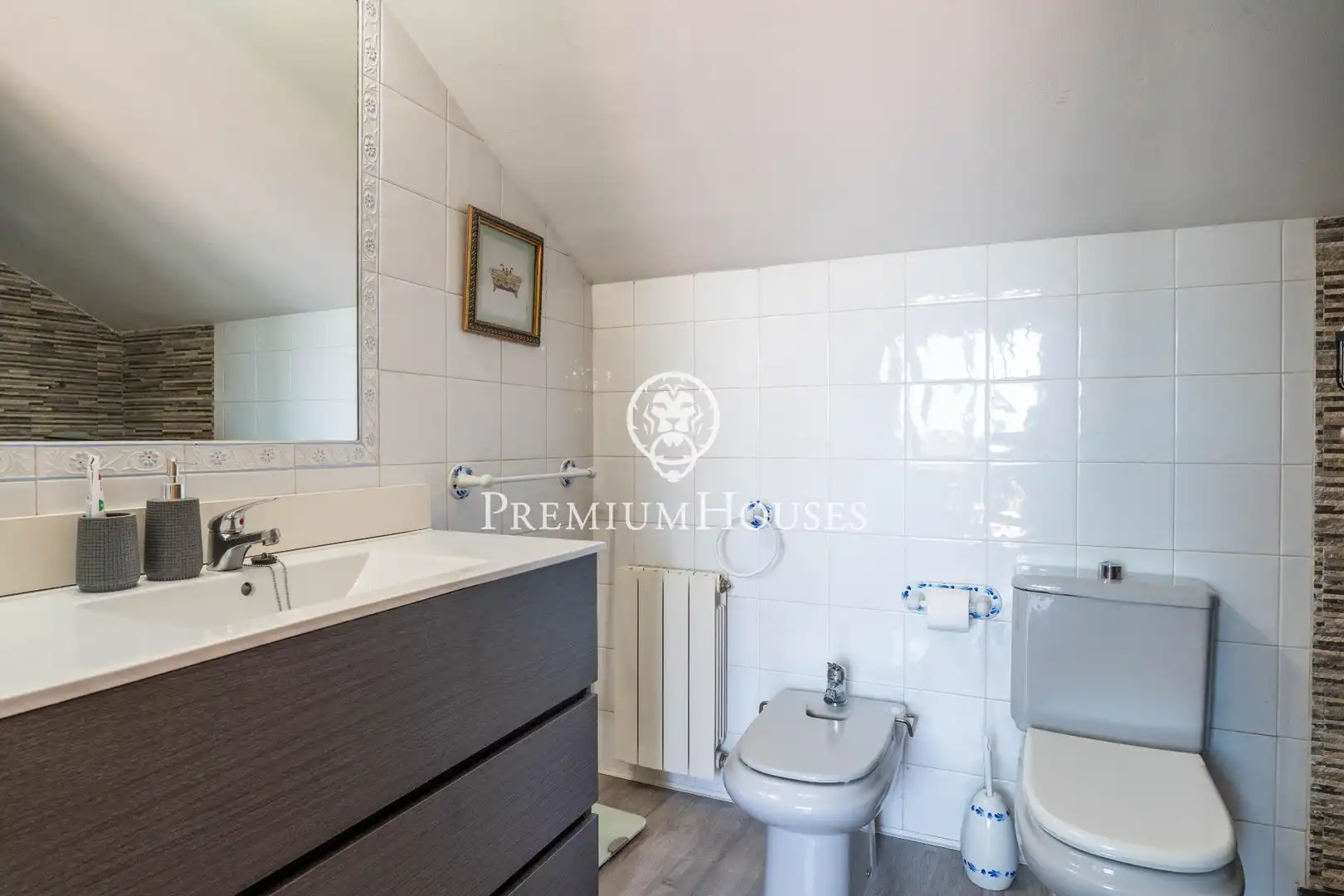 Bathroom of Attic for sale in Sant Pere de Ribes  with Heating, Private garden and Parquet flooring