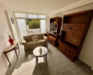 Living room of Flat for sale in Málaga Capital  with Terrace and Furnished