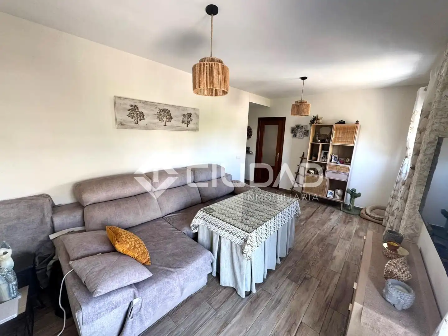 Sala de estar de Piso en venta en Sanlúcar de Barrameda con Aire acondicionado y Amueblado