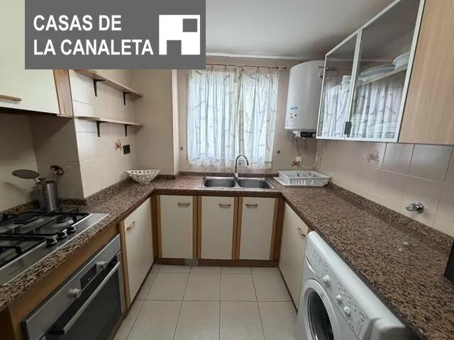 Kitchen of Flat for sale in  Valencia Capital  with Air Conditioner and Balcony
