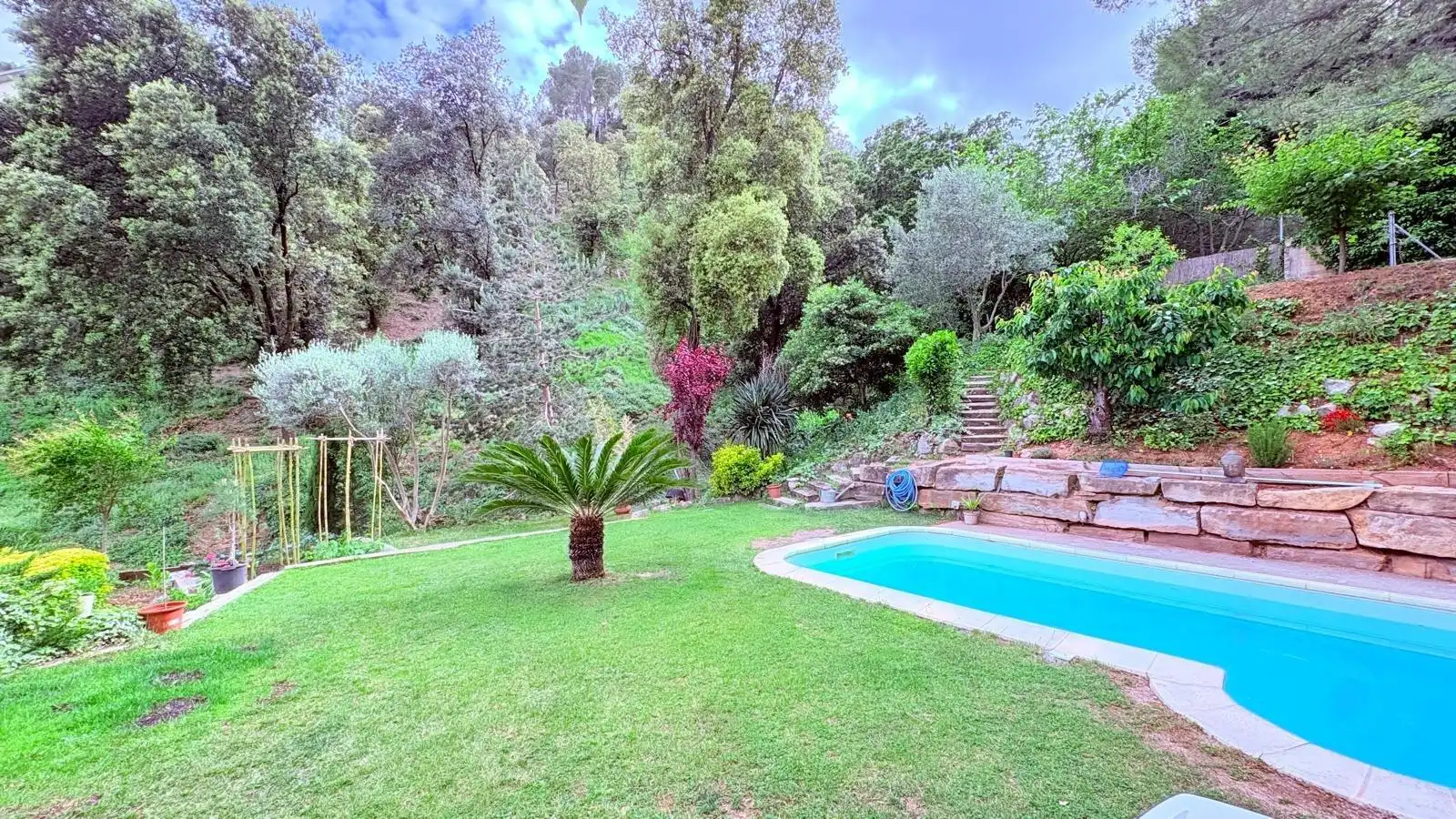 Jardí de Casa o xalet en venda en Castellar del Vallès amb Calefacció, Jardí privat i Terrassa