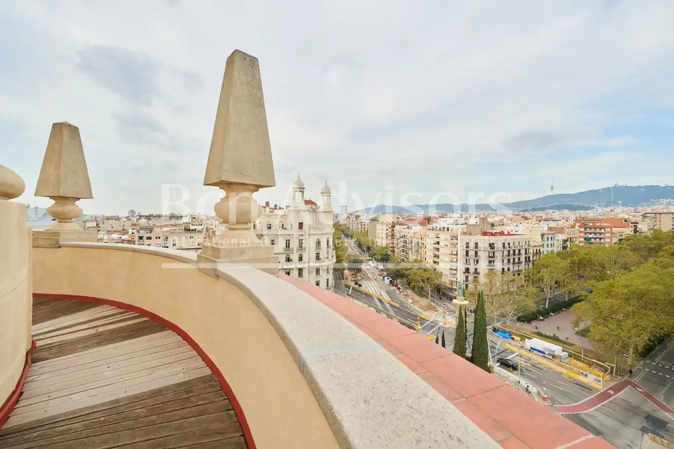 Exterior view of Attic for sale in Barcelona  with Air Conditioner, Heating and Parquet flooring