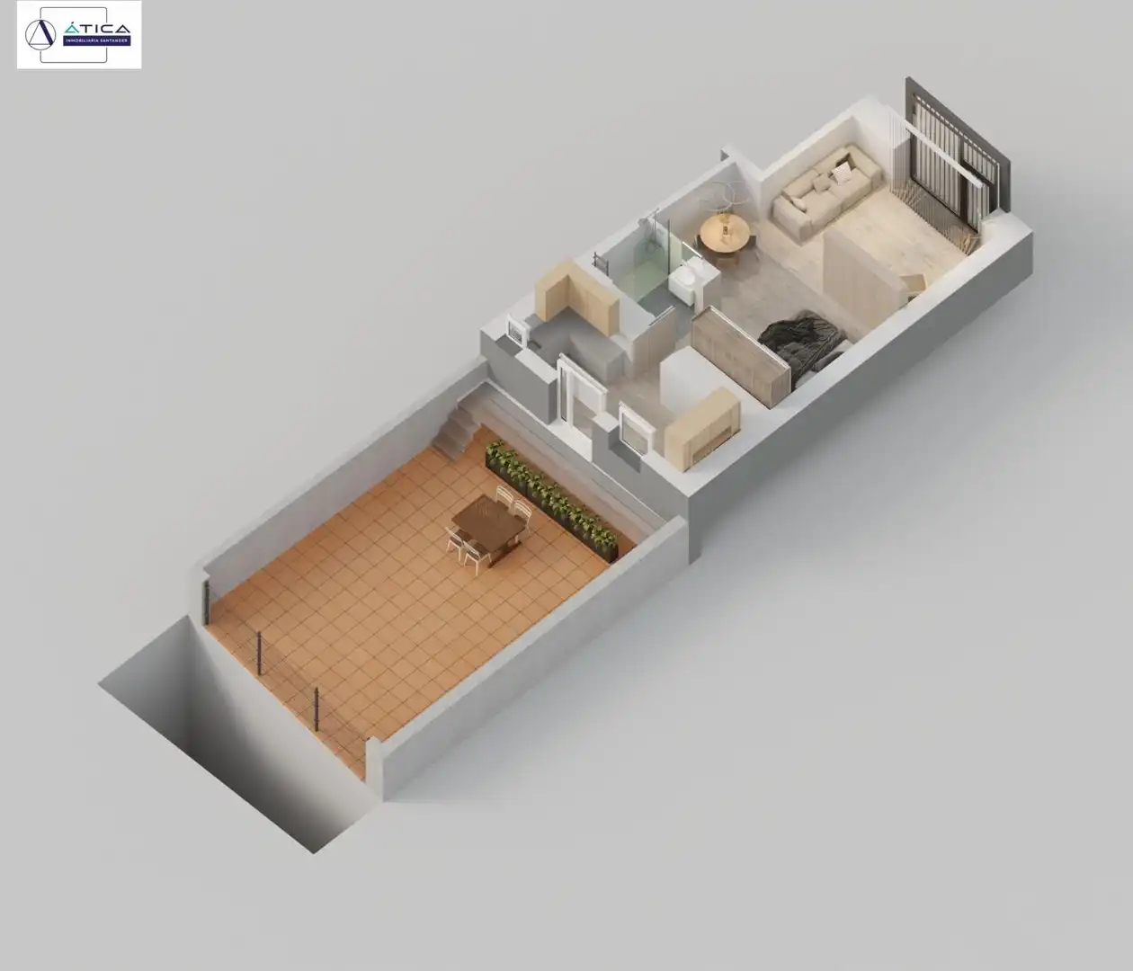 Wohnung zum Verkauf in Santander mit Heizung und Möbliert