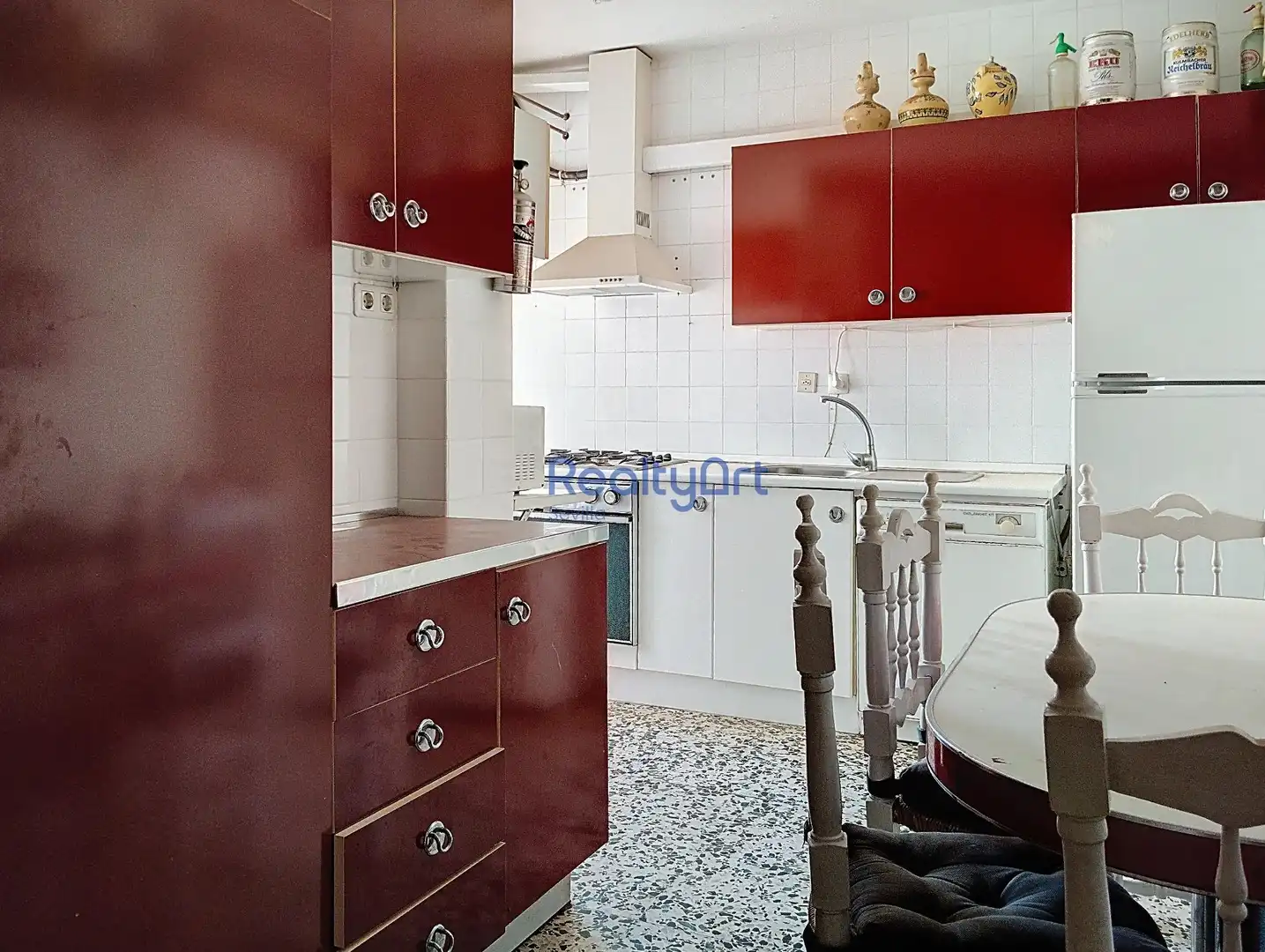 Kitchen of Flat for sale in Sevilla  with Air Conditioner