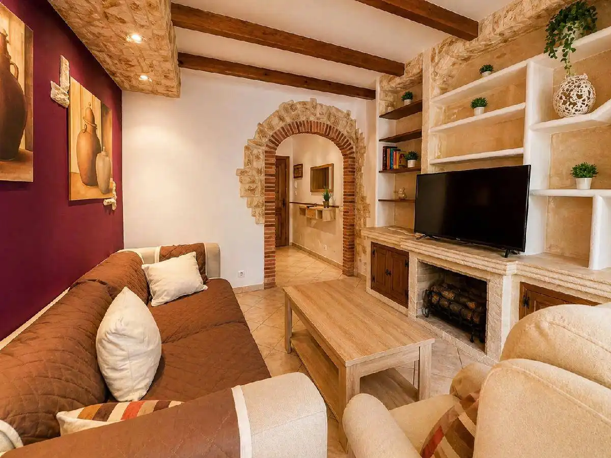 Sala de estar de Piso en venta en Marbella con Aire acondicionado, Jardín privado y Piscina