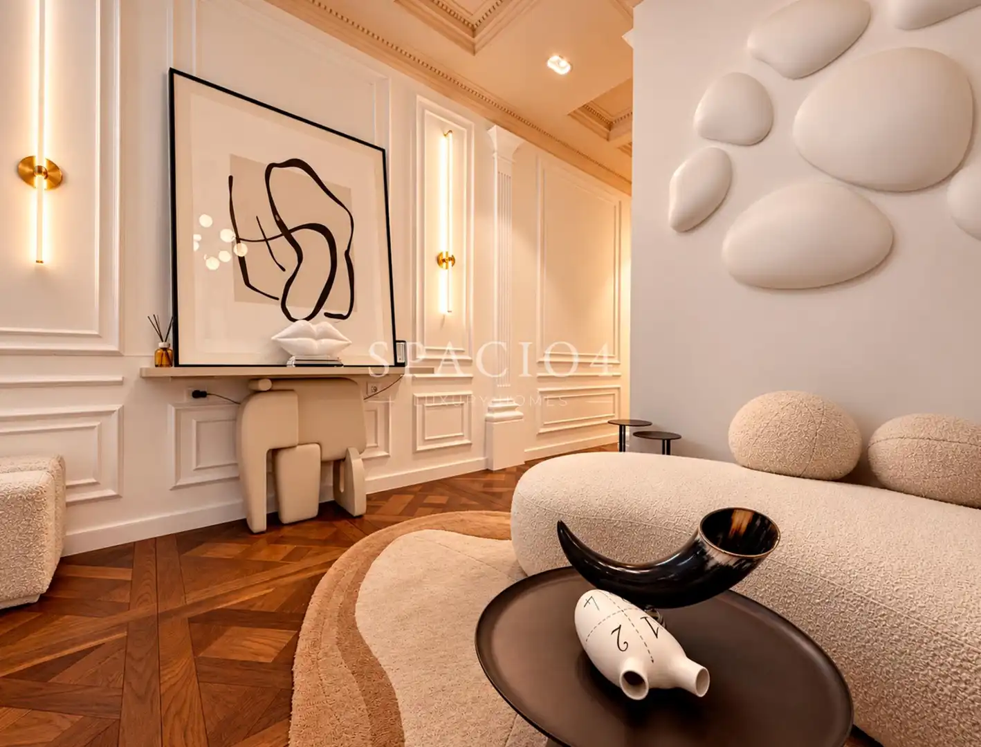 Sala d'estar de Planta baixa en venda en Barrio de Salamanca