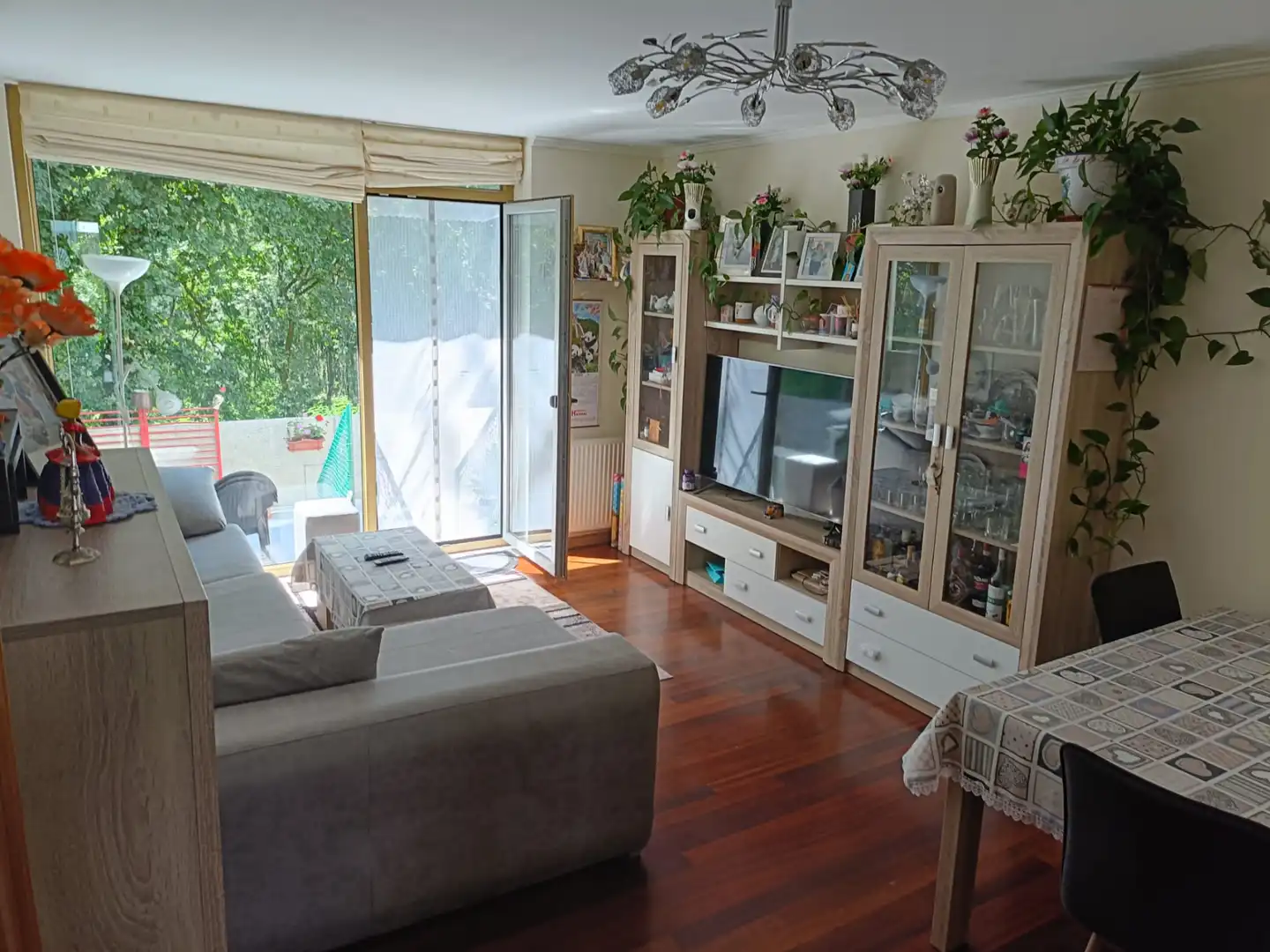 Wohnzimmer von Wohnung zum Verkauf in Brión mit Heizung, Terrasse und Abstellraum