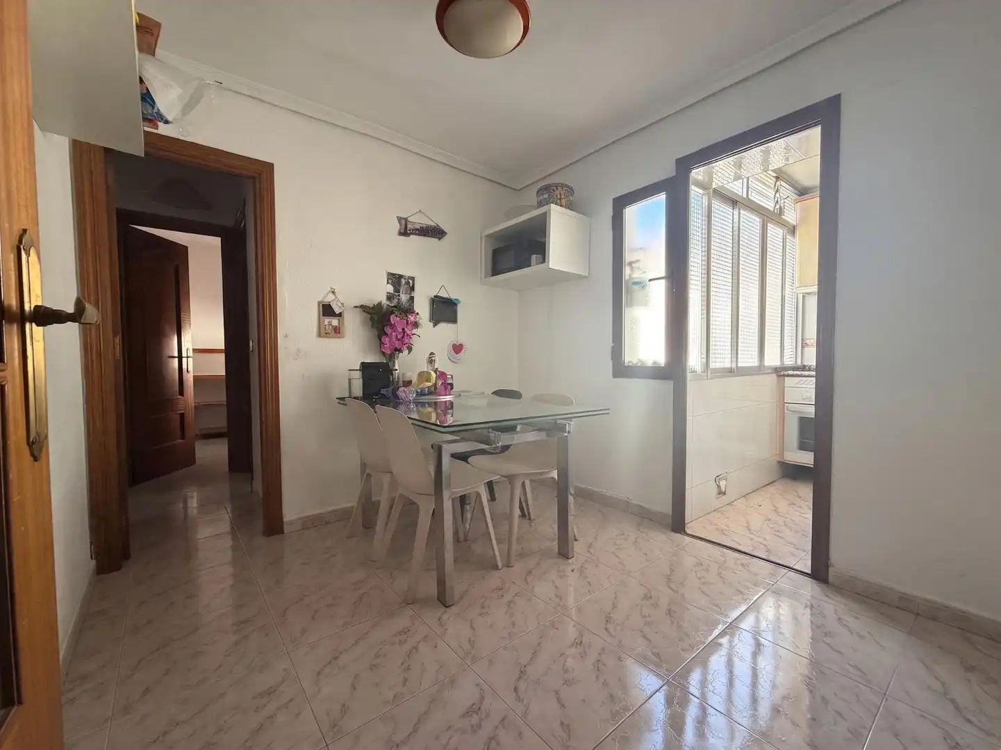 Kitchen of Flat for sale in Madrid  with Air Conditioner, Heating and Terrace