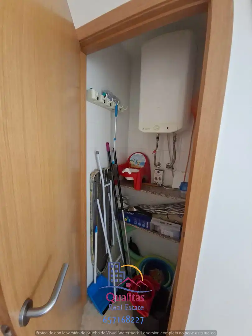Cocina de Apartamento de alquiler en Oliva con Aire acondicionado, Calefacción y Terraza