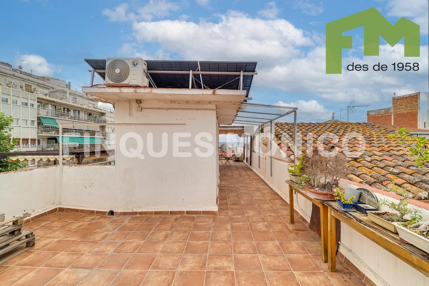 Terrace of Flat for sale in El Masnou  with Air Conditioner, Heating and Terrace