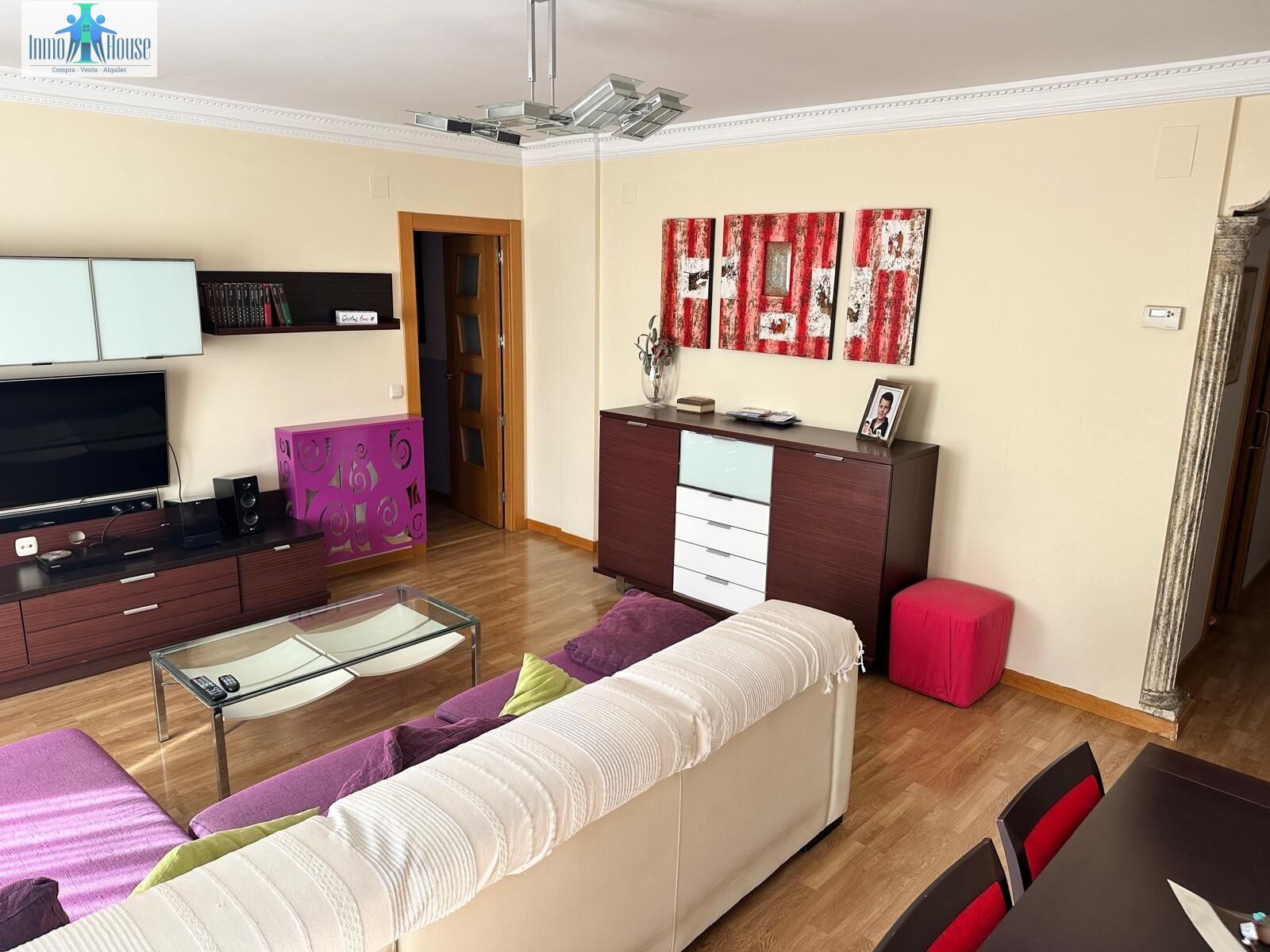 Sala de estar de Piso en venta en  Albacete Capital con Aire acondicionado, Calefacción y Trastero