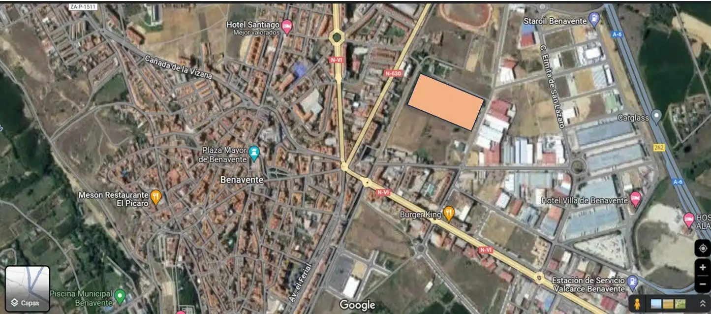 Vista exterior de Residencial en venta en Benavente