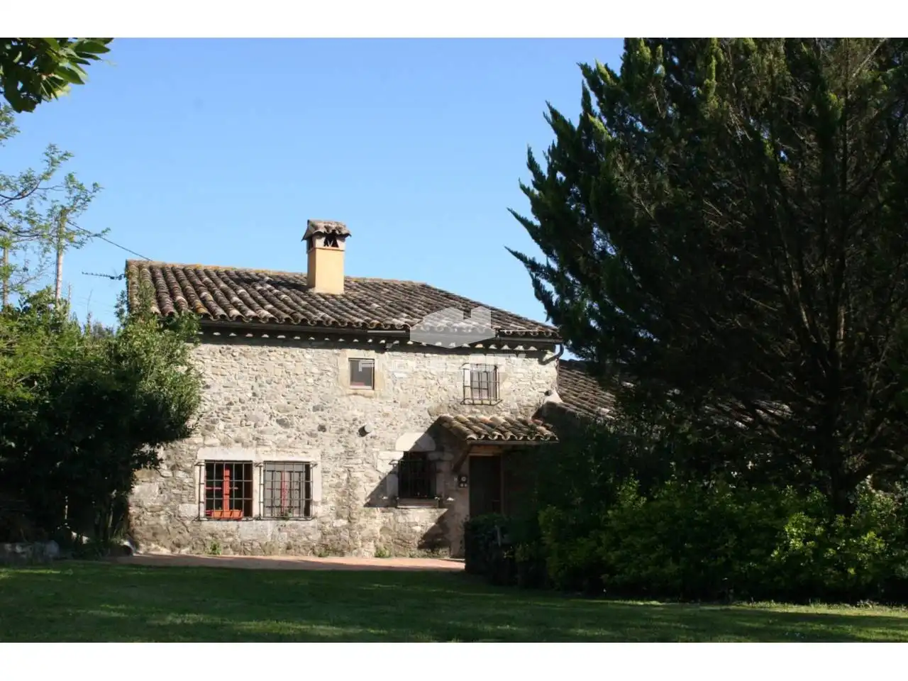 Exterior view of Country homes for sale in Sant Aniol de Finestres  with Air Conditioner, Heating and Private garden