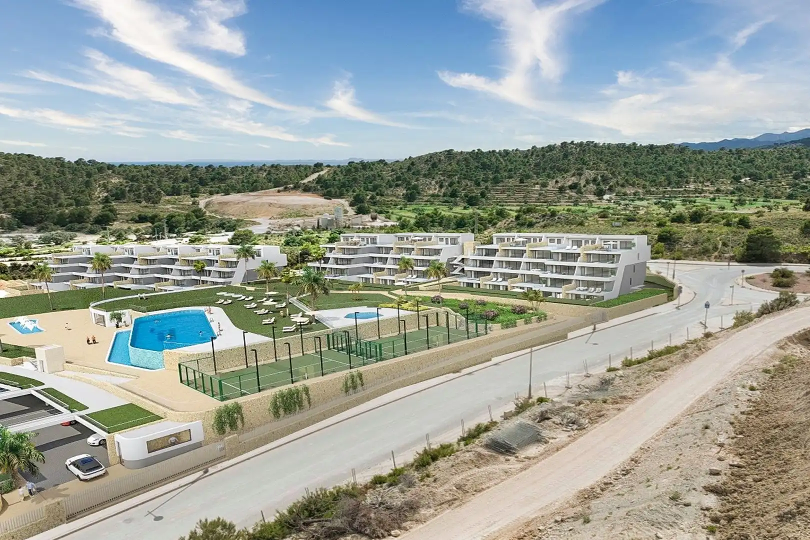 Apartament amb piscina en venda a Balcón de Finestrat - Terra Marina, imagen 5