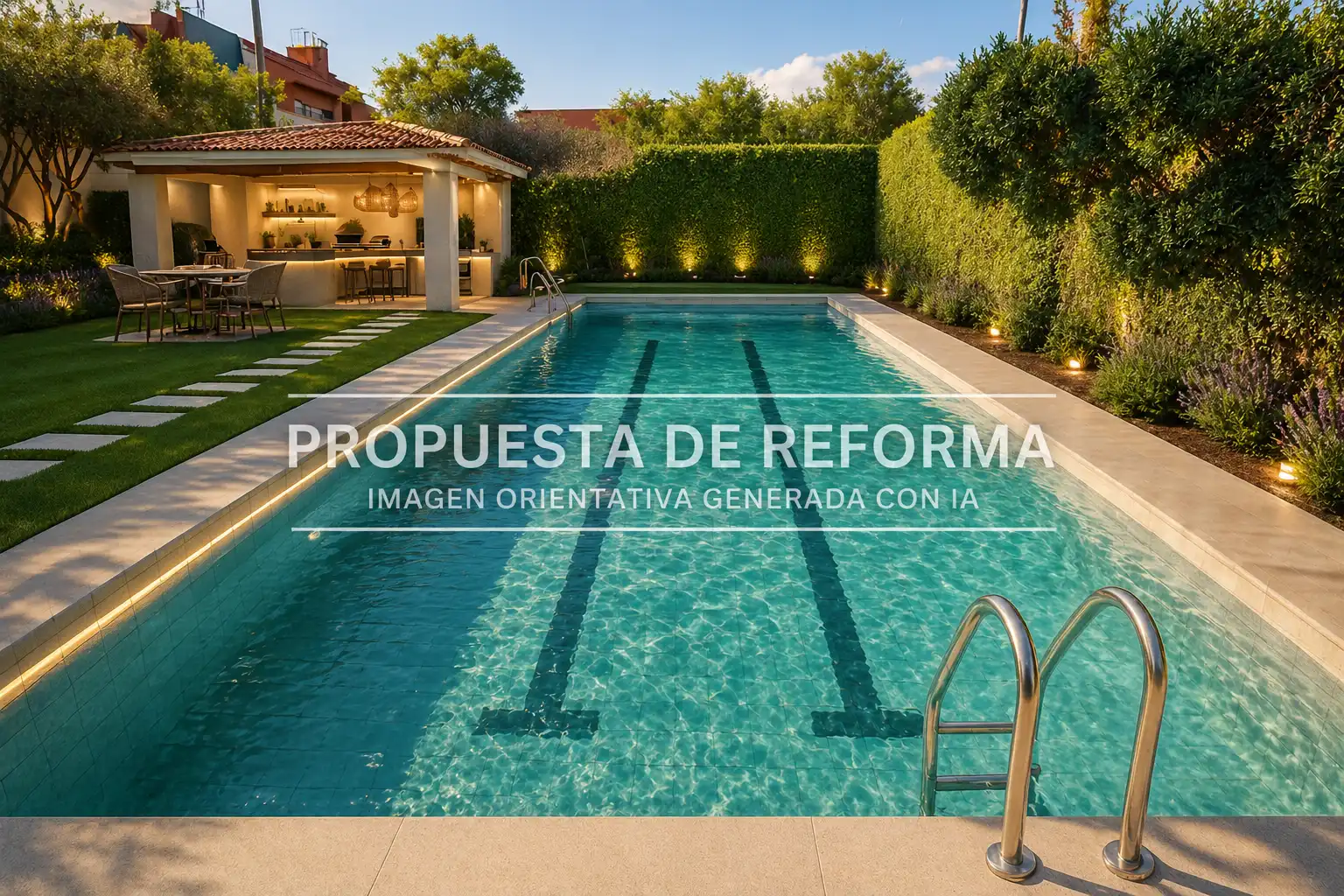 Piscina de Casa o xalet en venda en Alicante / Alacant amb Jardí privat, Terrassa i Piscina