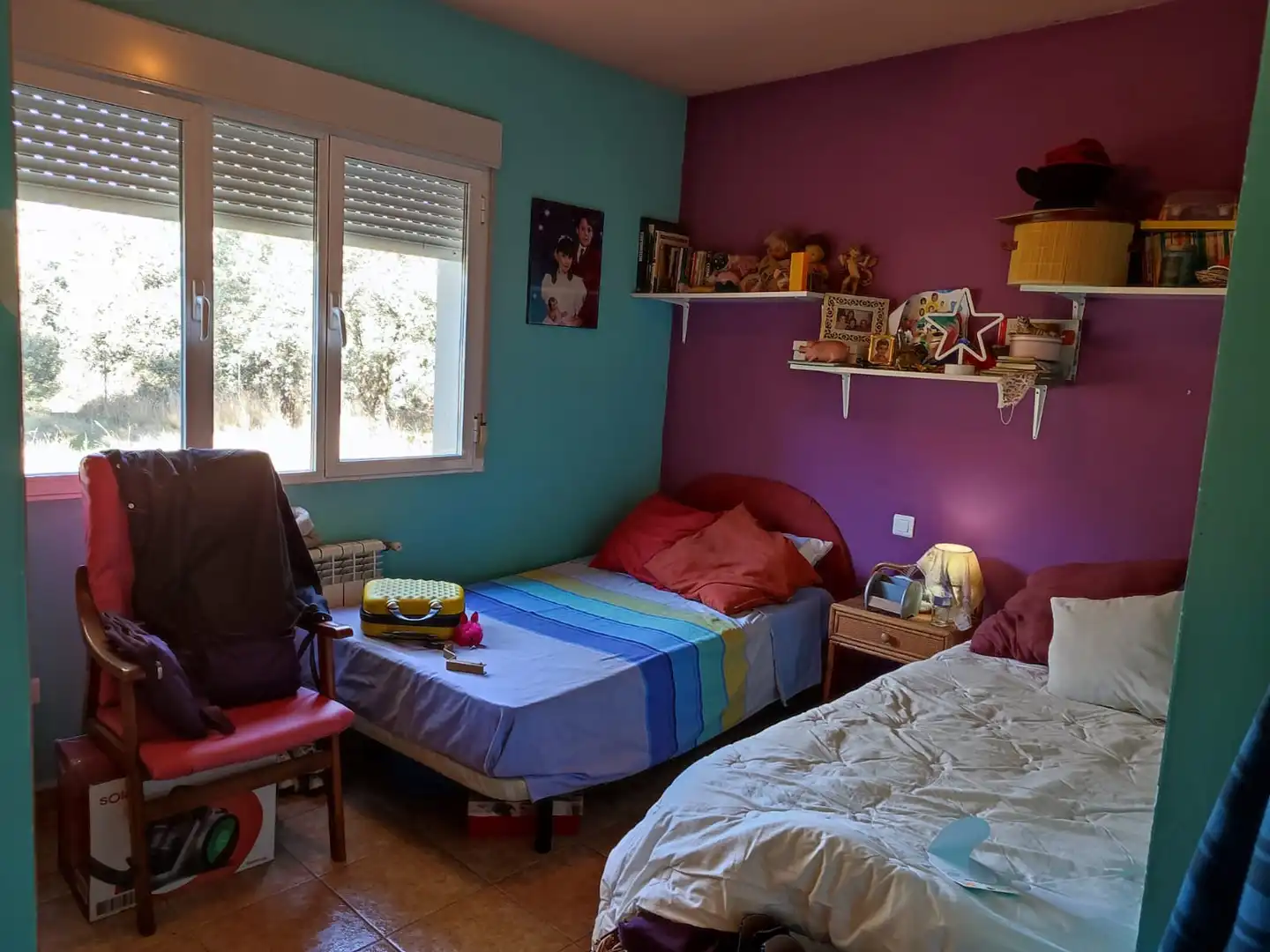Dormitori de Casa o xalet en venda en Marugán amb Calefacció, Jardí privat i Terrassa