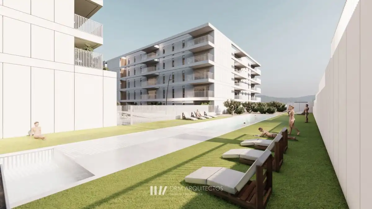 Swimming pool of Flat for sale in Plasencia  with Terrace, Storage room and Balcony