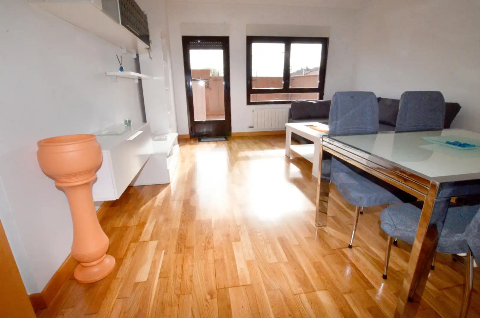 Wohnzimmer von Wohnung zur Miete in Aldealengua mit Heizung, Terrasse und Möbliert