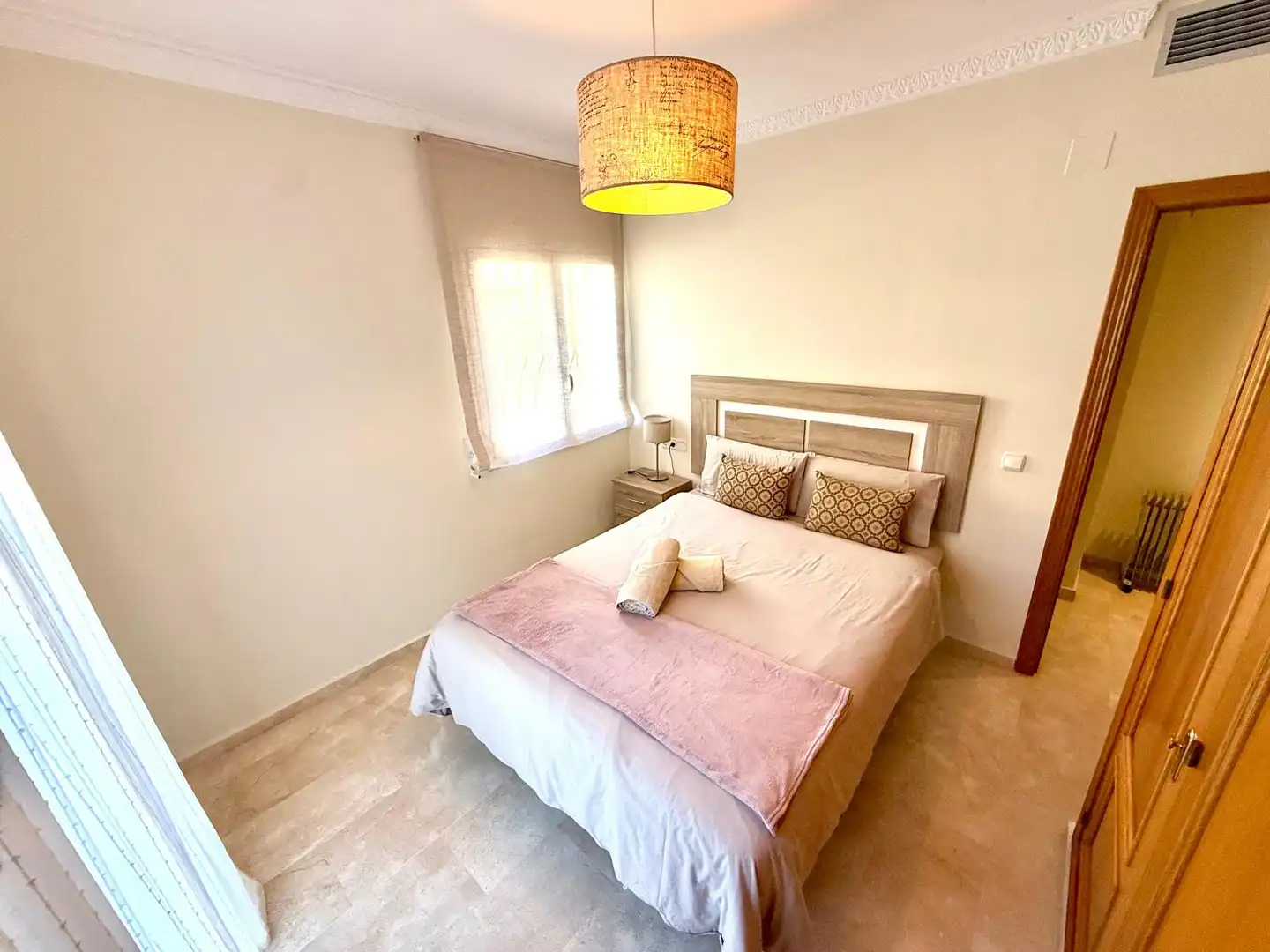 Schlafzimmer von Maisonette zur Miete in Marbella mit Schwimmbad, Möbliert und Gemeinschaftspool