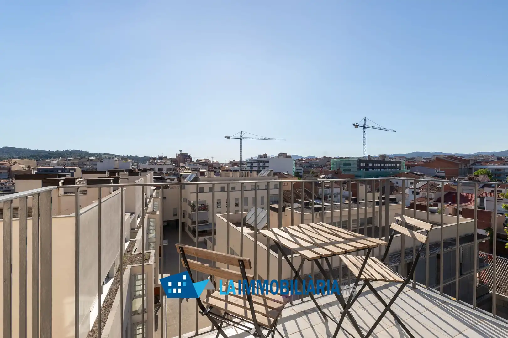 Terrasse von Wohnung zum Verkauf in Terrassa mit Klimaanlage, Heizung und Terrasse