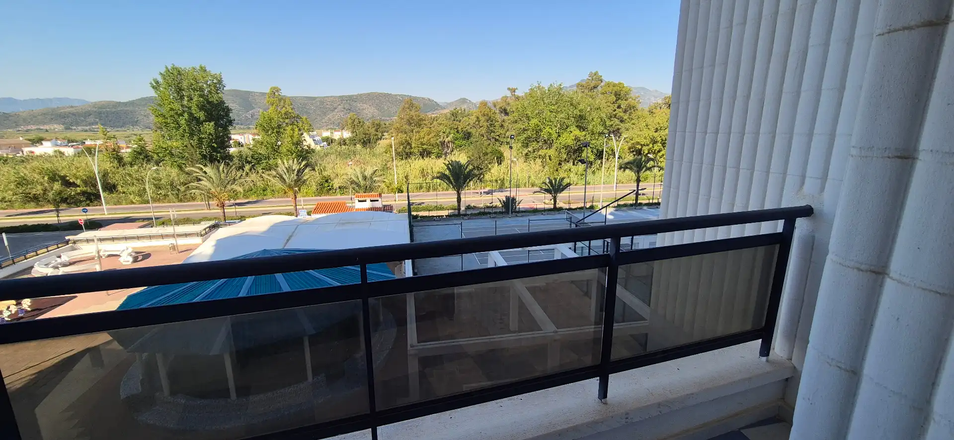 Terrassa de Apartament de lloguer en Gandia amb Aire condicionat, Calefacció i Jardí privat