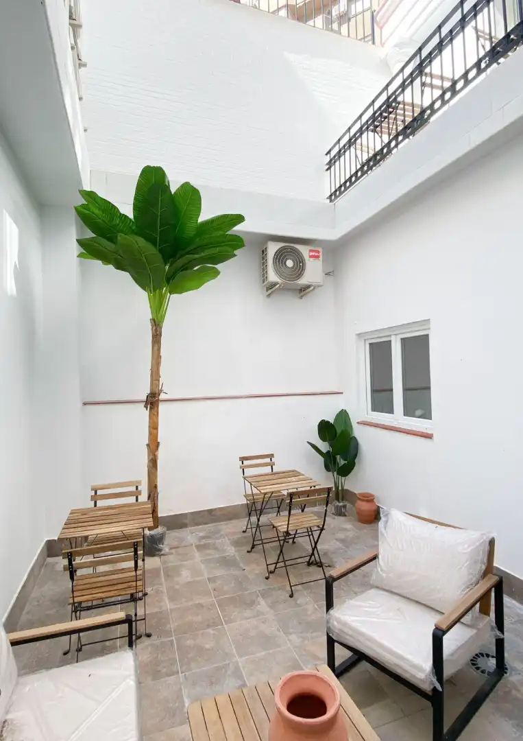 Terrace of Houses for share in Málaga  with Air Conditioner, Heating and Private garden