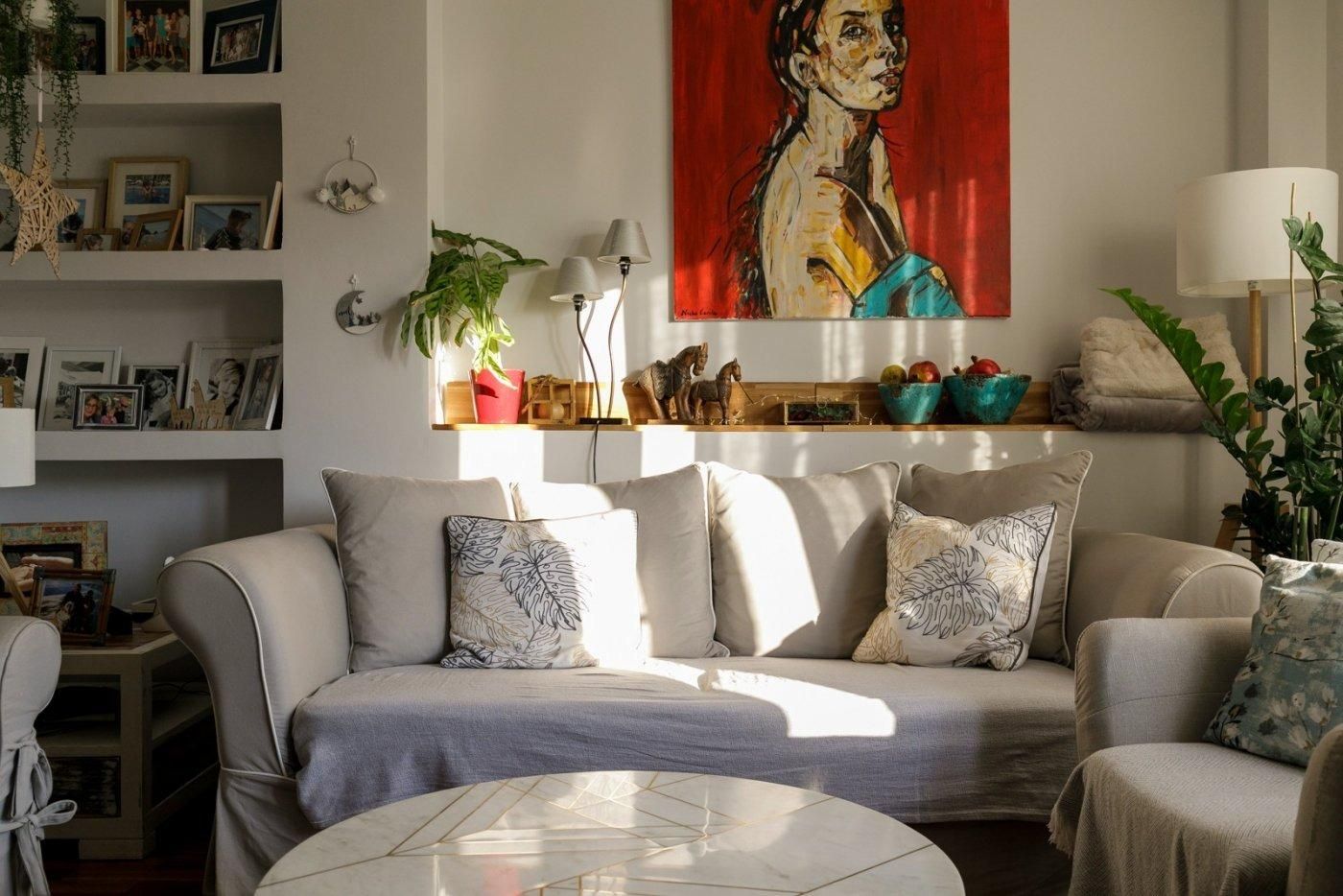 Sala de estar de Piso en venta en  Granada Capital con Aire acondicionado, Calefacción y Parquet