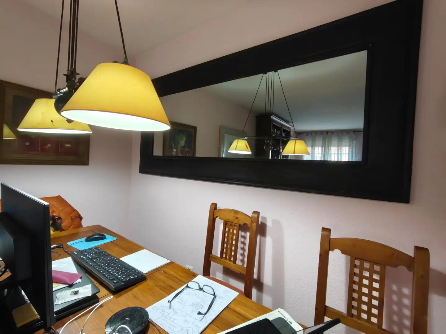 Menjador de Casa o xalet de lloguer en Sevilla la Nueva amb Aire condicionat, Calefacció i Terrassa