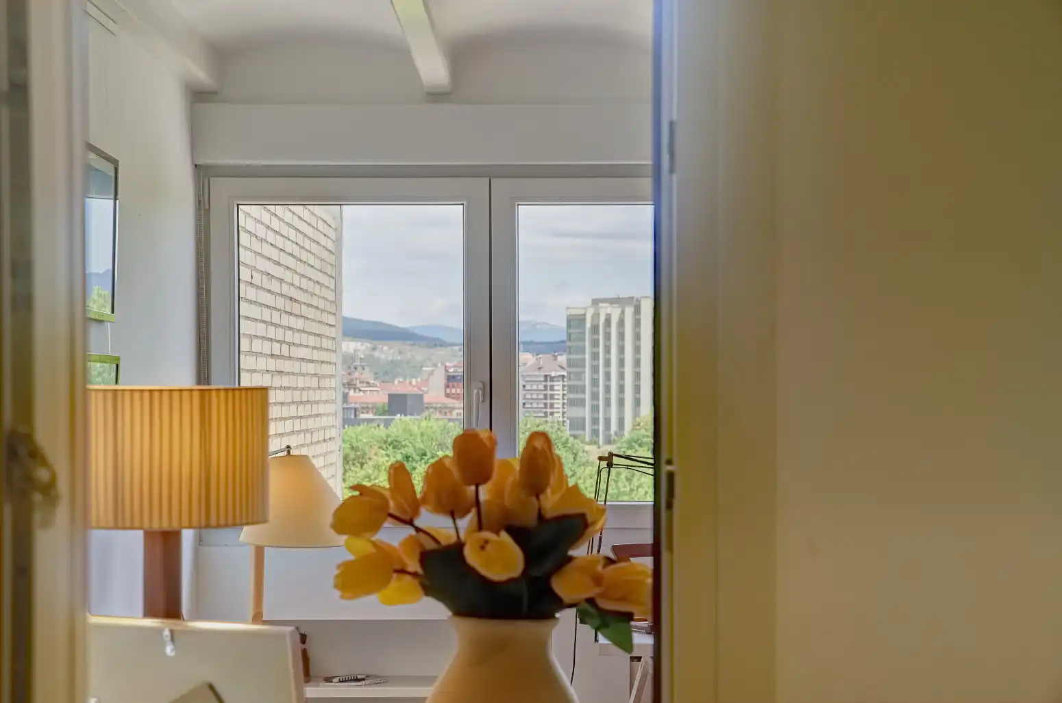 Bedroom of Flat for sale in  Pamplona / Iruña  with Heating and Parquet flooring