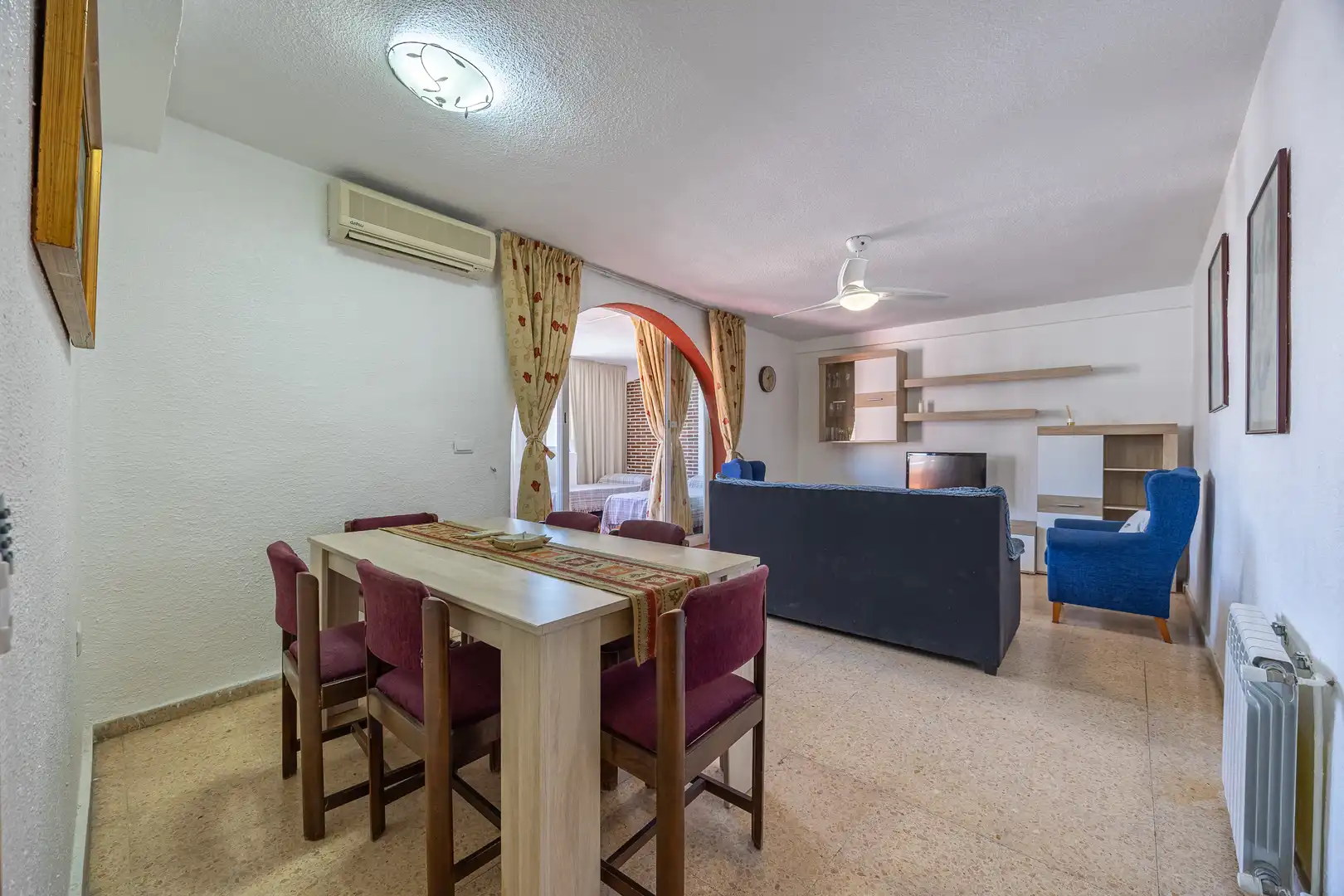 Sala de estar de Ático en venta en Benidorm con Amueblado