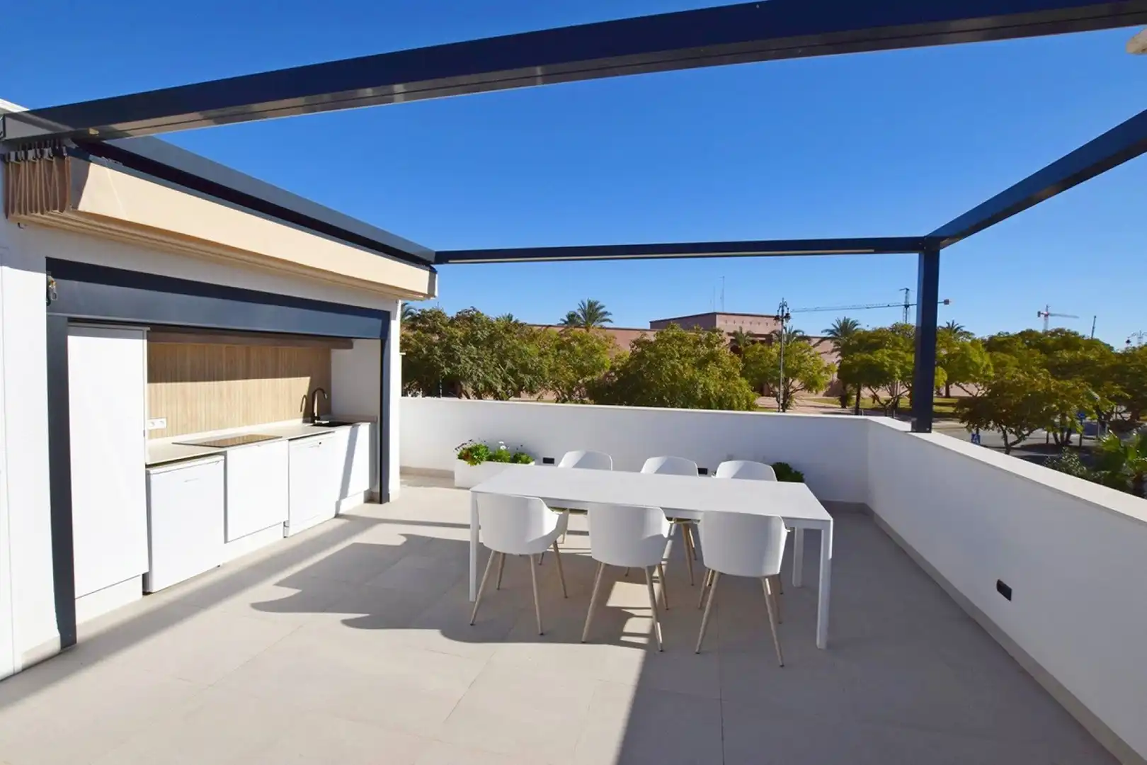 Terrassa de Pis en venda en Alhama de Murcia amb Aire condicionat, Jardí privat i Terrassa