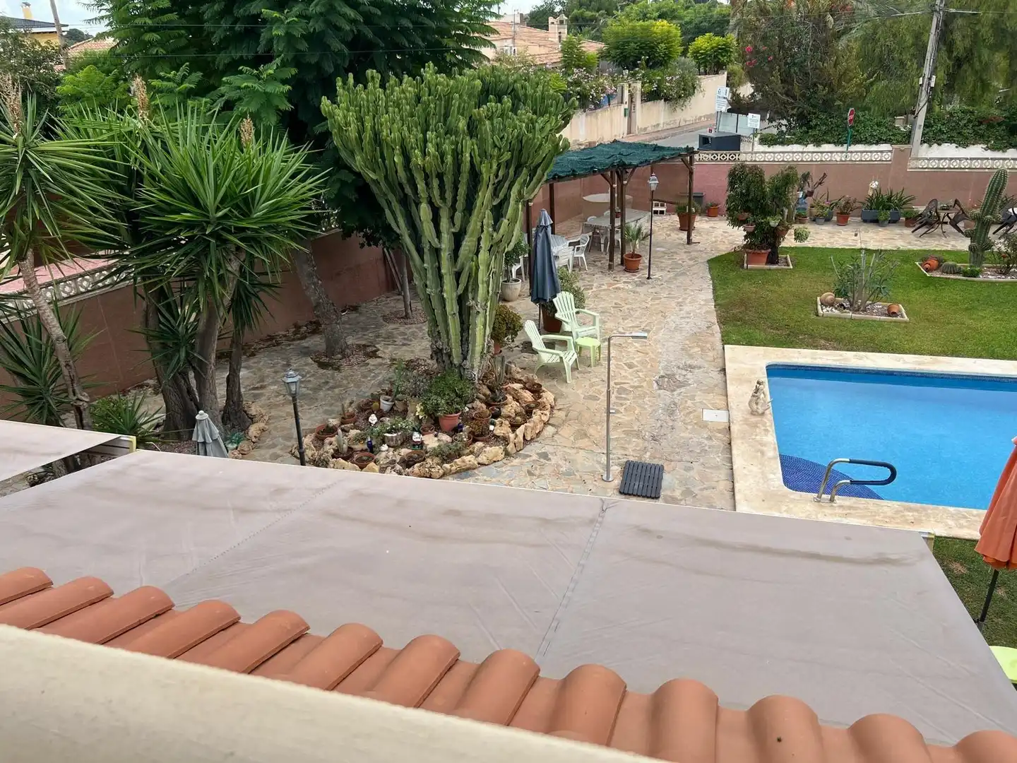 Piscina de Casa o xalet en venda en Mutxamel amb Aire condicionat, Calefacció i Jardí privat