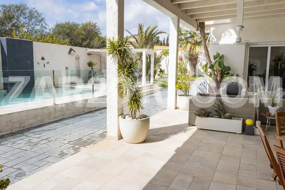 Terrasse von Haus oder Chalet zum Verkauf in Cuevas del Almanzora mit Klimaanlage, Privatgarten und Terrasse