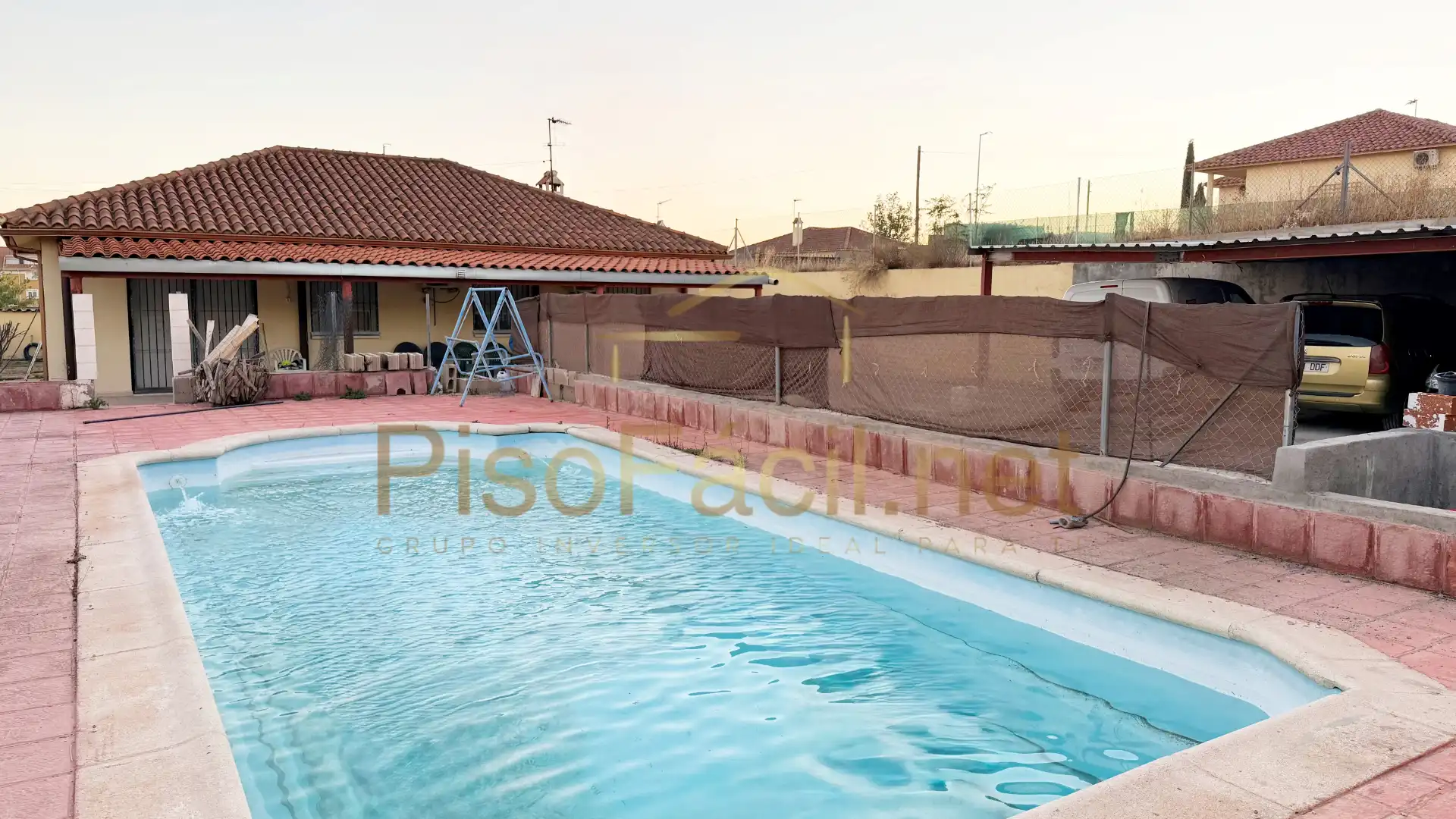 Piscina de Casa o chalet en venta en Colmenar de Oreja con Aire acondicionado, Calefacción y Jardín privado