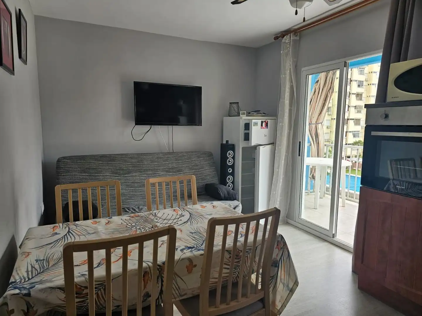 Sala de estar de Piso en venta en Gandia con Aire acondicionado