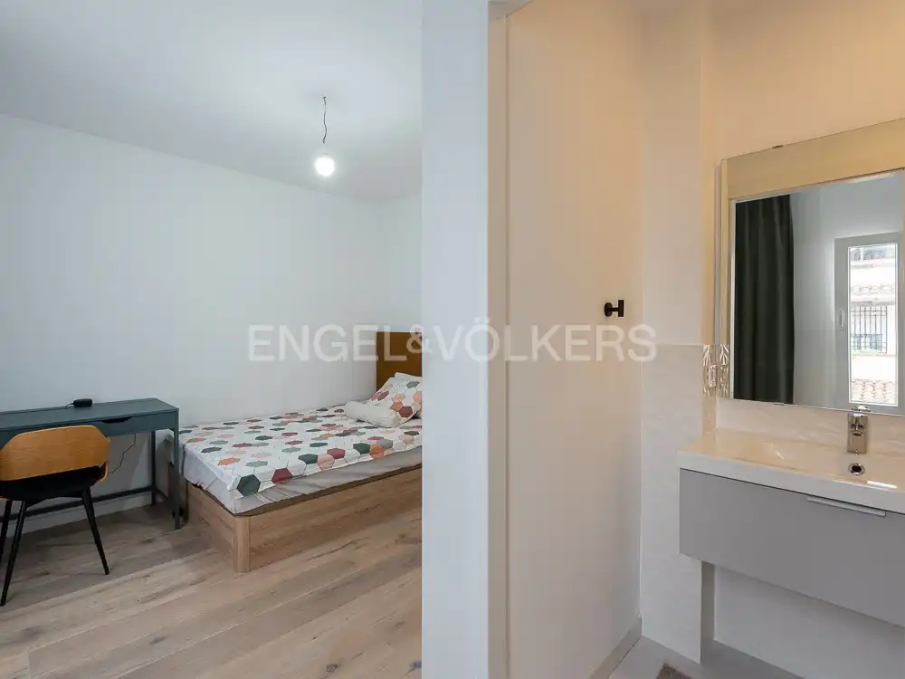 Bedroom of Houses for rent in Valencia  with Air Conditioner, Heating and Private garden