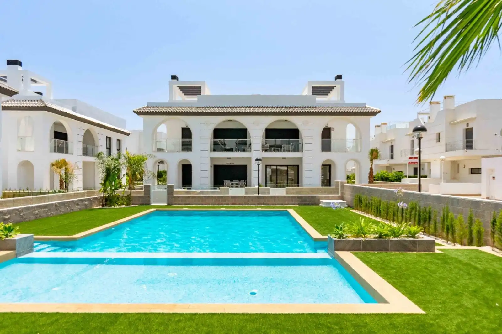 Swimming pool of Attic for sale in Rojales  with Private garden, Furnished and Balcony