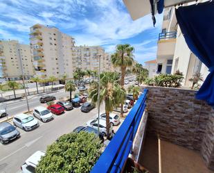 Exterior view of Flat to rent in Algarrobo  with Air Conditioner, Parquet flooring and Furnished