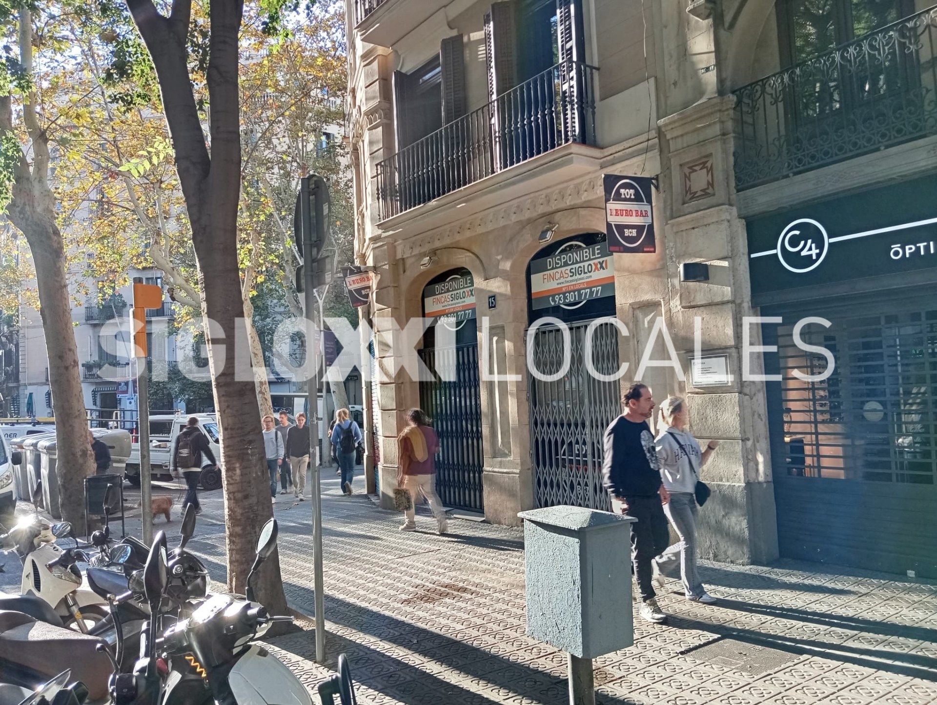 Exterior view of Premises to rent in  Barcelona Capital