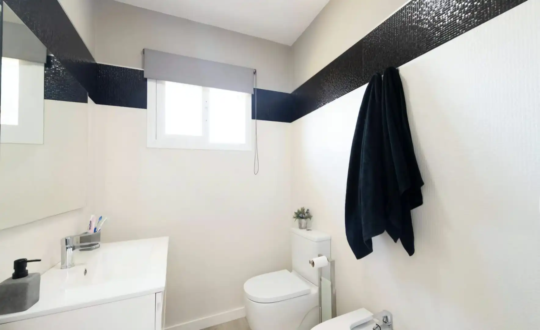 Baño de Casa o chalet en venta en Rincón de la Victoria con Aire acondicionado, Jardín privado y Terraza