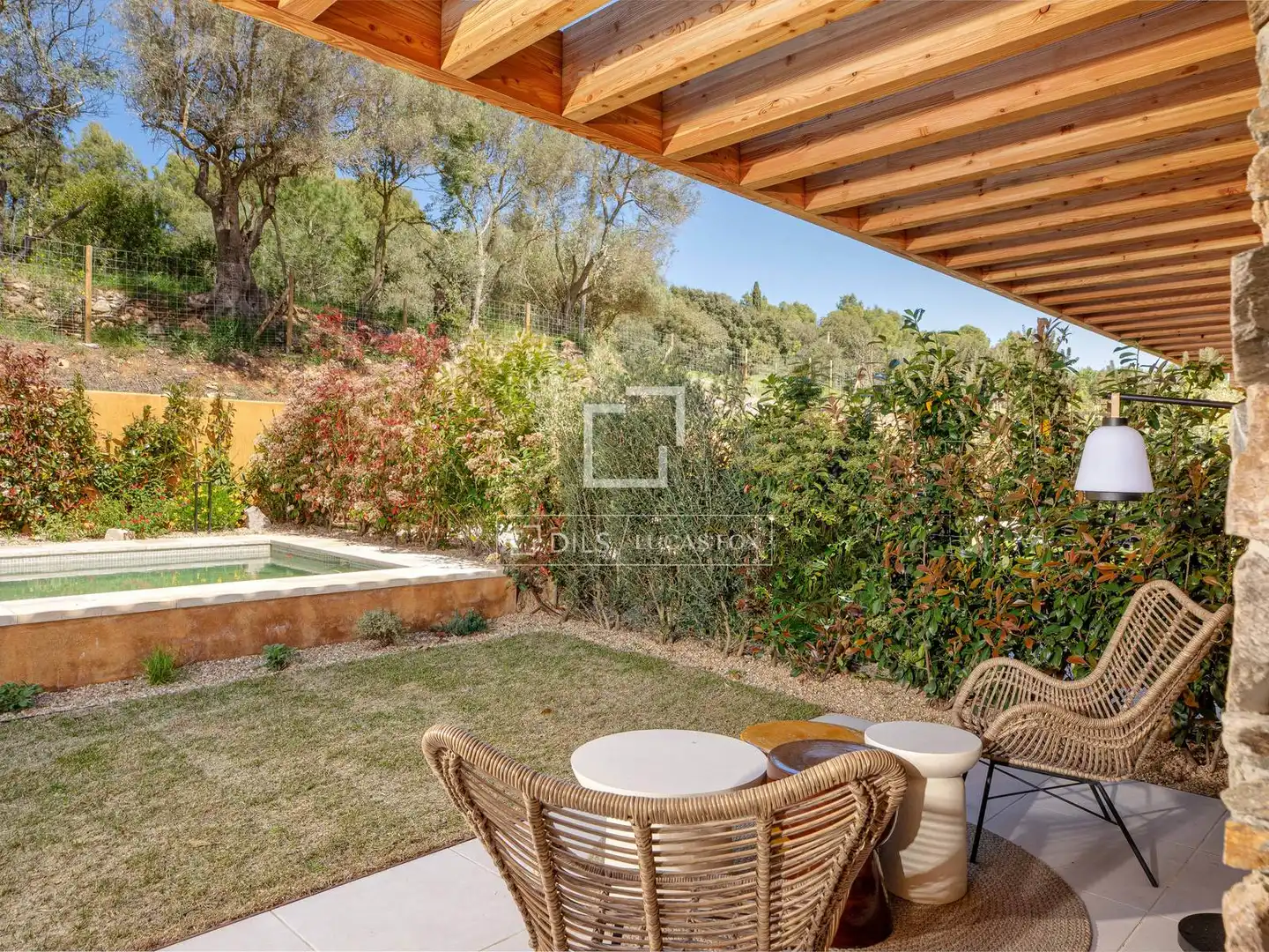 Terraza de Casa o chalet en venta en Regencós con Aire acondicionado, Jardín privado y Terraza