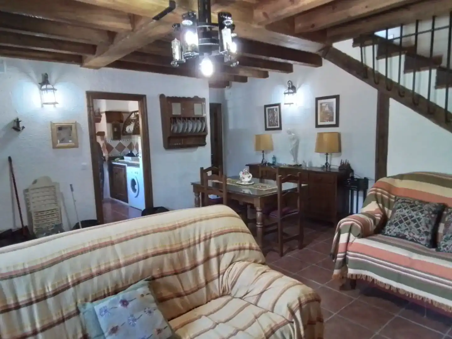Living room of Flat for sale in Orcera  with Storage room and Furnished