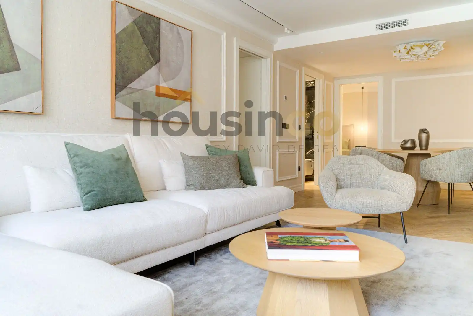 Sala de estar de Piso en venta en Madrid con Aire acondicionado, Calefacción y Parquet