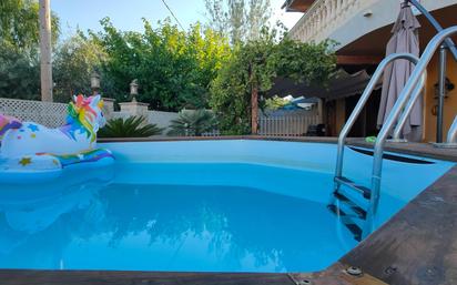 Swimming pool of Single-family semi-detached for sale in Alcúdia  with Air Conditioner, Terrace and Swimming Pool