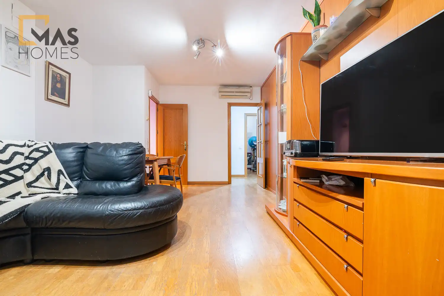 Wohnzimmer von Wohnung zum Verkauf in Terrassa mit Klimaanlage, Heizung und Terrasse