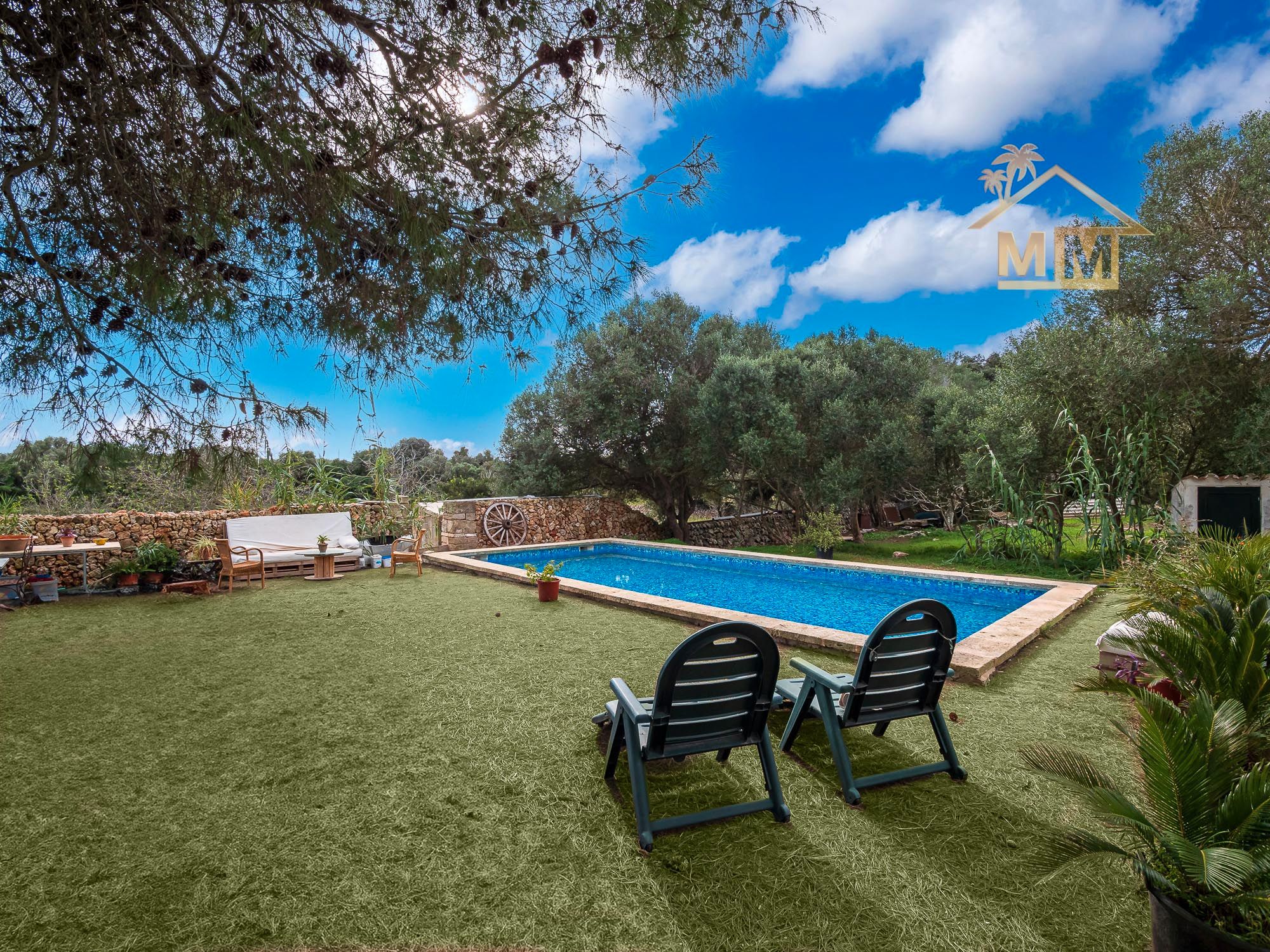 Garden of Country house for sale in San Clemente  with Heating, Private garden and Terrace