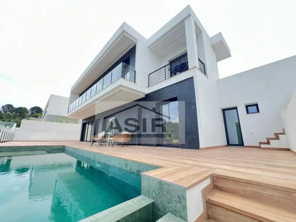 Piscina de Casa o chalet en venta en Alzira con Aire acondicionado, Terraza y Piscina